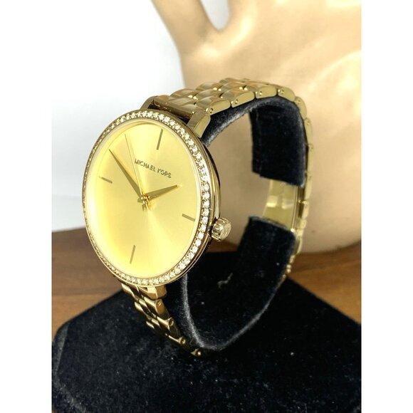 Michael Kors Women\'s Watch MK4399 Charley Quartz Gold Stainless Steel 38mm